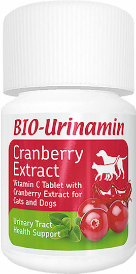 Bio Petactive Urinamin Urinary Tract Πολυβιταμίνες Σκύλου σε Δισκία 40 tabs για Ουροποιητικό/ Νεφρά