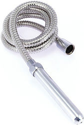 Dream Love Metalhard Intimate Douche Anal Shower 1.5m Silver