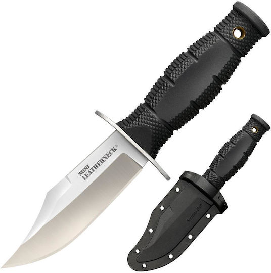 Cold Steel Mini Leatherneck Clip Point Μαχαίρι Μαύρο σε Θήκη