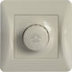 Lineme Recessed LED Complete Dimmer Switch Rotary 200W Ecru 50-00141-30