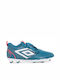 Umbro Tocco II Club FG Low Football Shoes with Cleats Blue