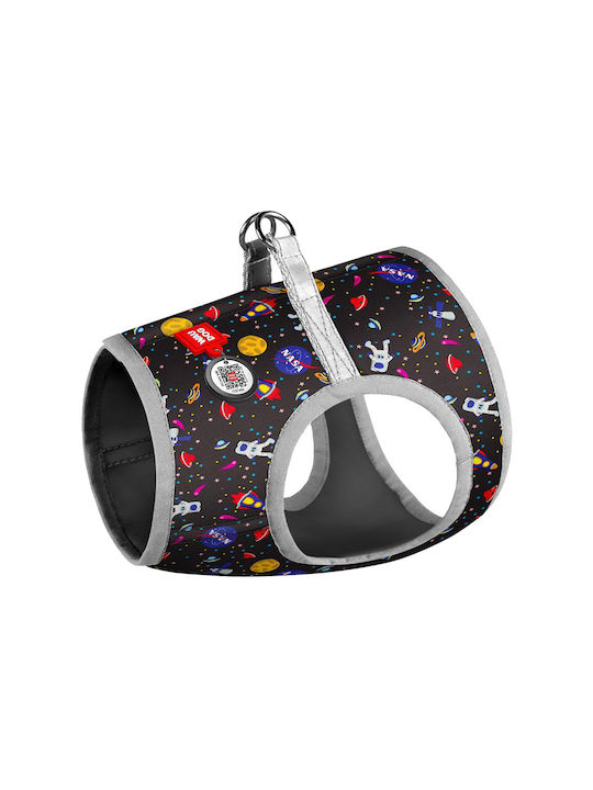 WauDog Dog Harness Vest Nasa Black 28-31cm 31-289