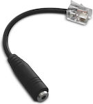 Sonoff RJ11 Αντάπτορας Cable 2.5mm male to RJ9 (AL010) 1pcs