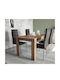 Line Tisch Speisesaal Holz Walnuss 140x80x75cm