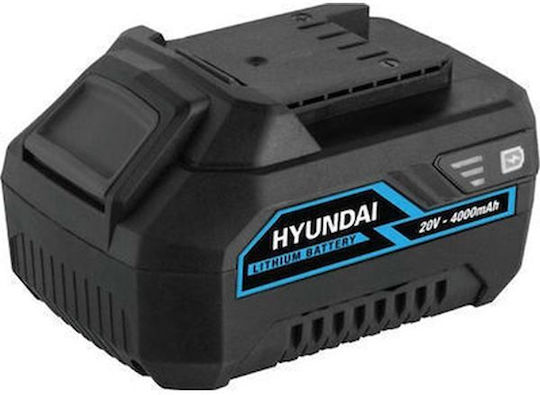Hyundai Werkzeugbatterie 20V mit Kapazität 4Ah Hba58