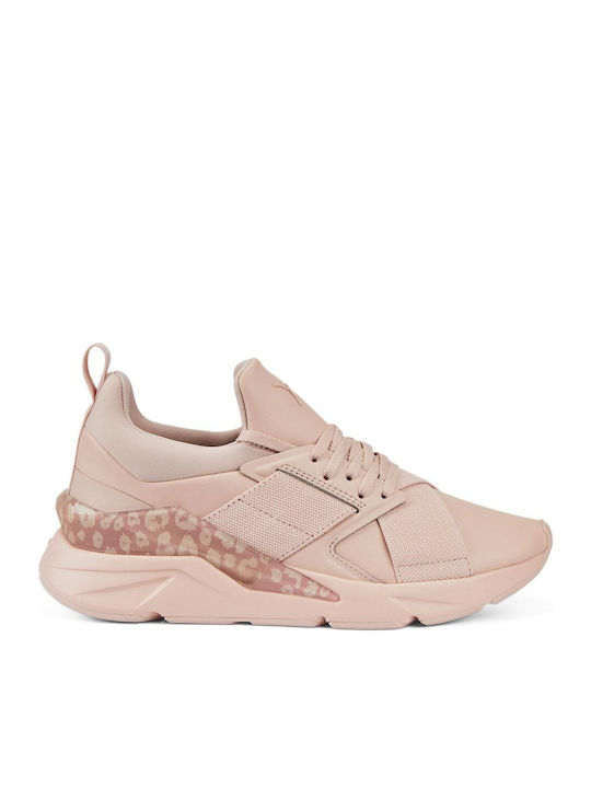 Puma Muse X5 Muted Animal Damen Sneakers Rosa 386700-02 Skroutz