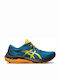 ASICS GT-2000 11 TR Ανδρικά Αθλητικά Παπούτσια Trail Running Nature Bathing / Golden Yellow