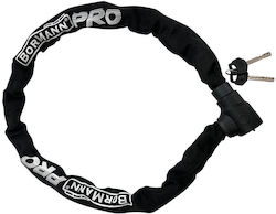 Bormann Pro 120cm Motorcycle Anti-Theft Chain BLK1300