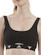 adidas Women's Sports Bra without Padding Black