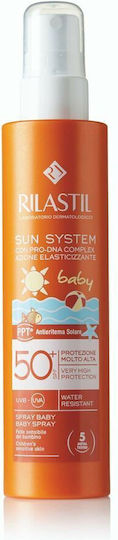 Rilastil Sun System SPF50 Αδιάβροχο Παιδικό Αντηλιακό Spray 200ml