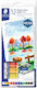 Staedtler Σετ Νερομπογιές Πολύχρωμες 12ml 12τμχ