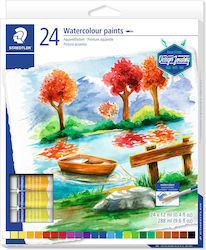 Staedtler Aquarellfarbenset Bunte 12ml 24Stück