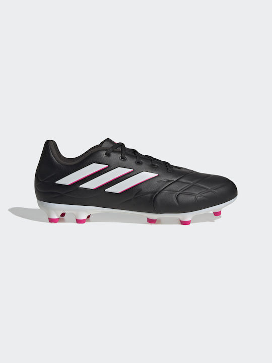 Adidas Copa Pure.3 FG Χαμηλά Ποδοσφαιρικά Παπούτσια με Τάπες Core Black / Zero Metalic / Team Shock Pink 2