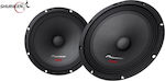 Pioneer Set Auto-Lautsprecher Pro Shuriken 8" mit 180W RMS (Mittelklasse)