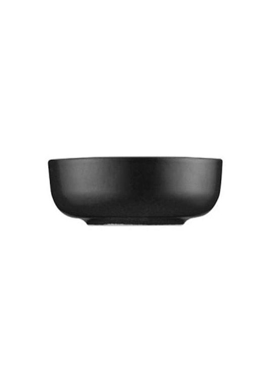 Oriana Ferelli Capri Rice Porcelain Serving Bowl Black with Diameter 15εκ. 1pcs