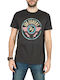 Amplified Foo Fighters FF Air T-shirt Γκρι Βαμβακερό Ανθρακί