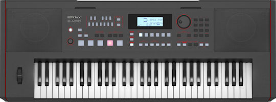 Roland Arranger E-X50 με 61 Βαρυκεντρισμένα Πλήκτρα με Αναλόγιο Μαύρο