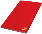 Typotrust Clipboard Flexible with 40 plastic sleeves Slides for Paper A4 Red FP10140 1pcs FP10140-02