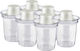 Tommee Tippee Milk Powder Doser Whiteς Closer To Nature 6pcs