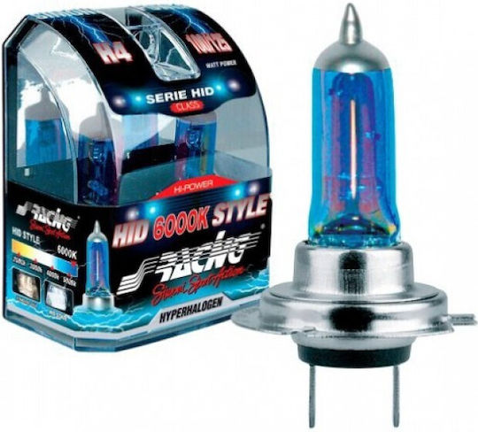 Simoni Racing Λάμπες Αυτοκινήτου H4 Αλογόνου 4000K 12V 60-55W 2τμχ