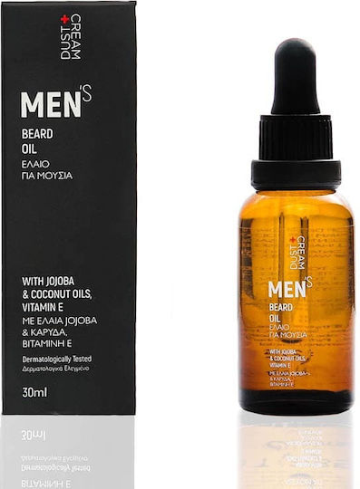 Dust+Cream Λάδι Περιποίησης για Γένια με Έλαια Jojoba & Καρύδα και Βιταμίνη E 30ml