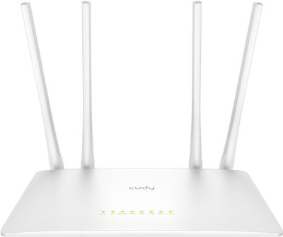 Cudy WR1200 v1 Ασύρματο Router Wi‑Fi 5 με 5 Θύρες Ethernet