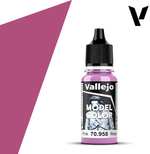 Acrylicos Vallejo Model Χρώμα Μοντελισμού Pink 17ml