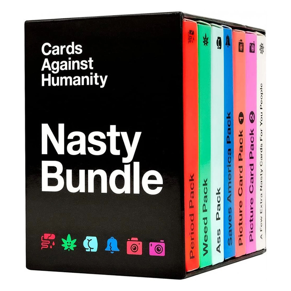 Cards Against Humanity Επέκταση Παιχνιδιού Cards Against Humanity Nasty Bundle για 4+ Παίκτες