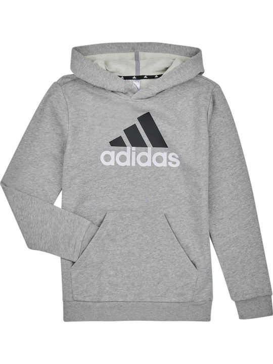 Kinder-Sweatshirt mit Kapuze und Taschen Gray Essentials