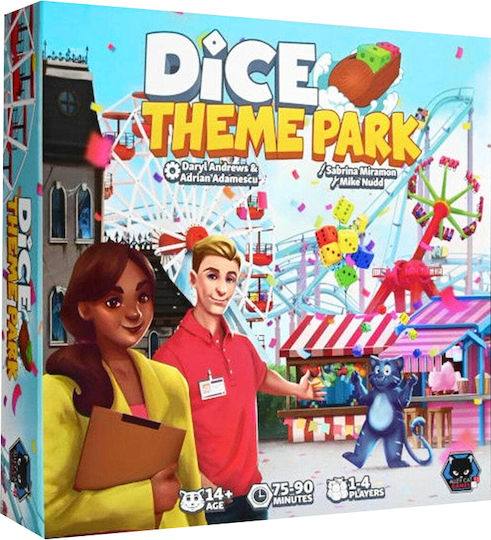 Настолна игра Dice Theme Park за 1-4 играчи 14+ години (EN) Alley Cat Games