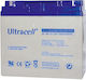 Ultracell UL 18-12 Μπαταρία UPS με Χωρητικότητα 18Ah και Τάση 12V 1τμχ