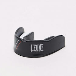 Leone Flag Gel PD517 Protective Mouth Guard Senior Black with Case