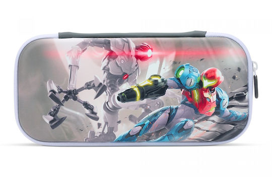 PowerA Πλαστική Θήκη Μεταφοράς Metroid Dread για Κονσόλα Switch / Switch Lite