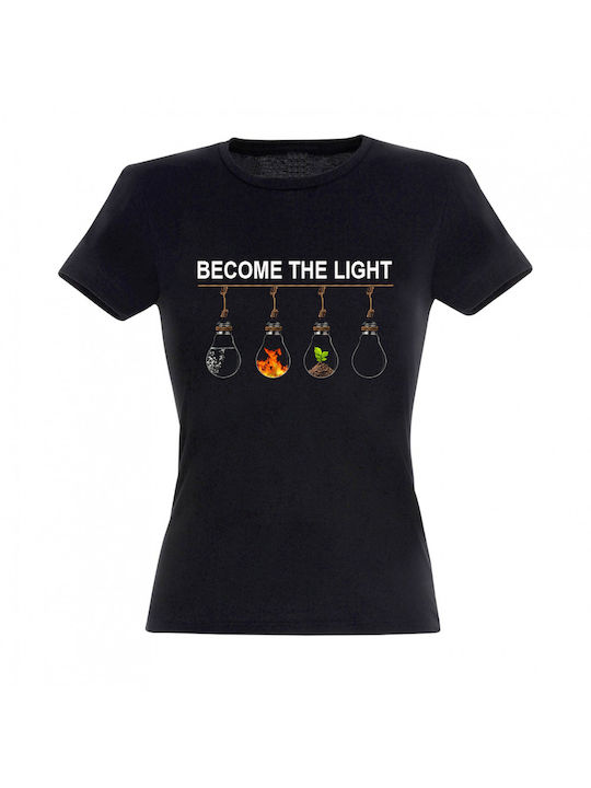 Pegasus Become the Light T-shirt Black
