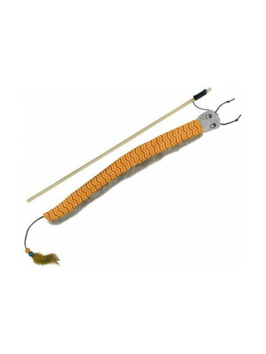 Nobby Plush Worm Cat Toy Wand