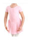 Kormaki 1022 Kids Bodysuit με Ενσωματωμένη Φούστα Pink