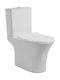 Gloria Plastic Toilet Seat White Dora U 42cm