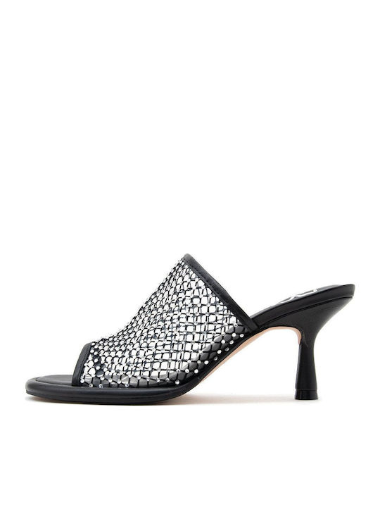 Ted Baker Celya Leder Mules Silber 266907-BLACK