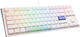 Ducky One 3 Gaming Mechanische Tastatur Tenkeyless mit Cherry MX Blau Schaltern und RGB-Beleuchtung Pure White