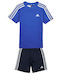 Adidas Set pentru copii cu Șorturi Vara 2buc Albastru