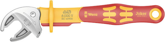 Wera Γαλλικό Κλειδί Μήκους 226mm με Άνοιγμα Σιαγόνων έως 29mm και Αντιολισθητική Λαβή