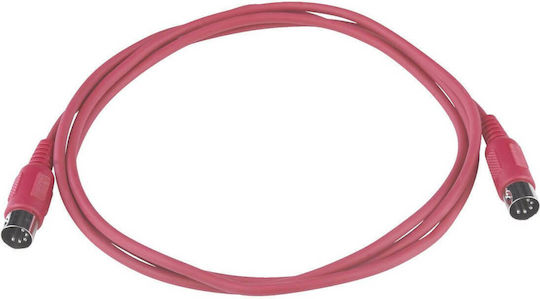 Warwick Rockcable RCL 30700 Cable Midi male - Midi male 1m Red (P69R00)