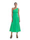 Desiree Midi Dress Green