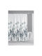 Ankor Shower Curtain 180x180cm Gray