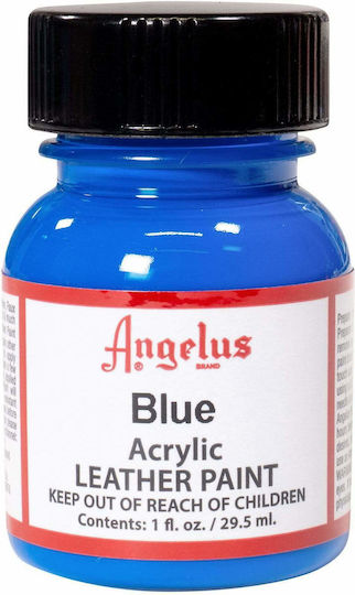 Angelus Acrylic Paint Υγρό Χρώμα Χειροτεχνίας Μπλε για Δέρμα Blue 29.5ml