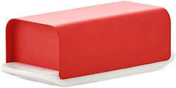 Alessi Mattina Butterdose aus Porzellan Rot 1pcs