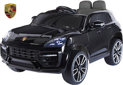 Porsche Cayenne Kids Electric Car Two Seater with Remote Control and Pedal Licensed 12 Volt Black