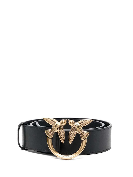 Love Berry H4 Leather Women's Belt Black