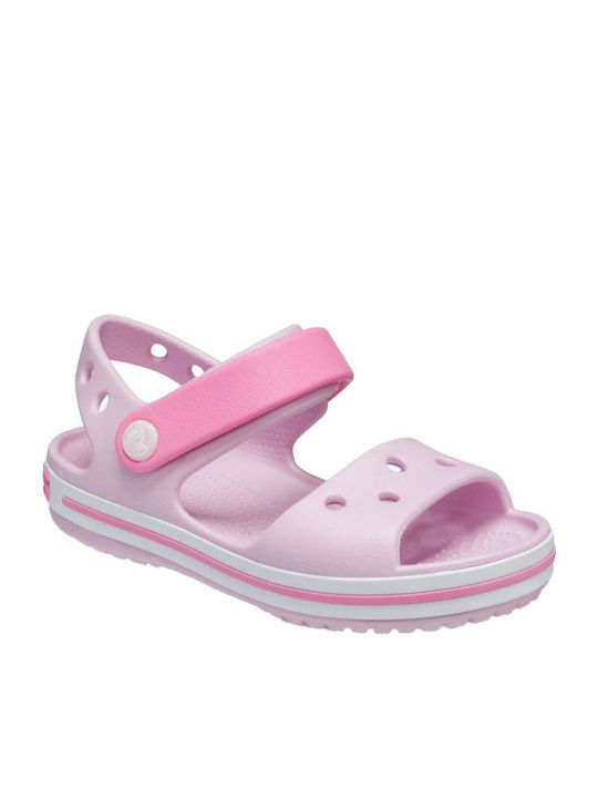 Crocs Crocband Kids Beach Shoes Pink
