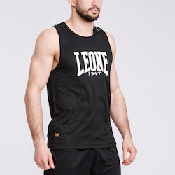 Leone Sleeveless Shirt AB226 for Boxing Black